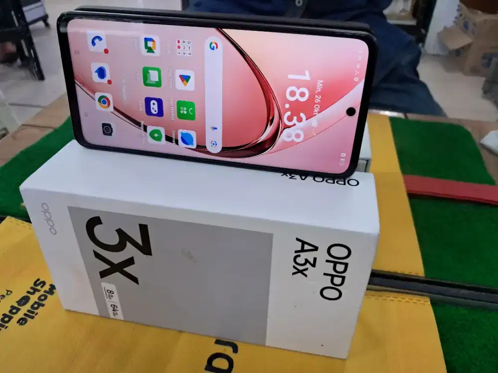 Oppo A 3X Ram 4 /64 gb mulus no minus lengkap