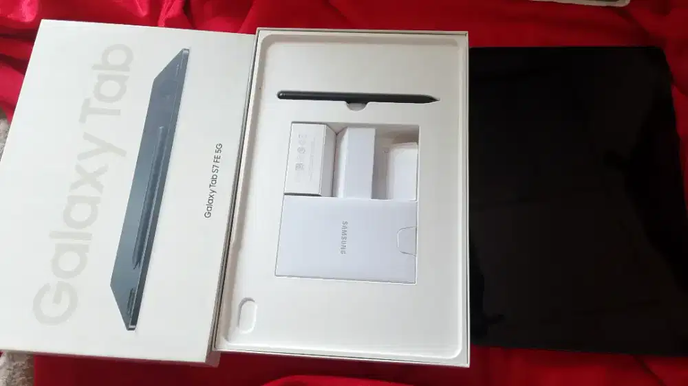 Samsung Galaxy Tab S7 FE 5G.Tablet Second / Bekas