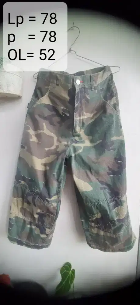 Celana 7/8 camo