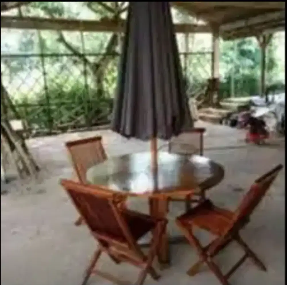 Meja bundar,meja makan,meja payung,meja kafe