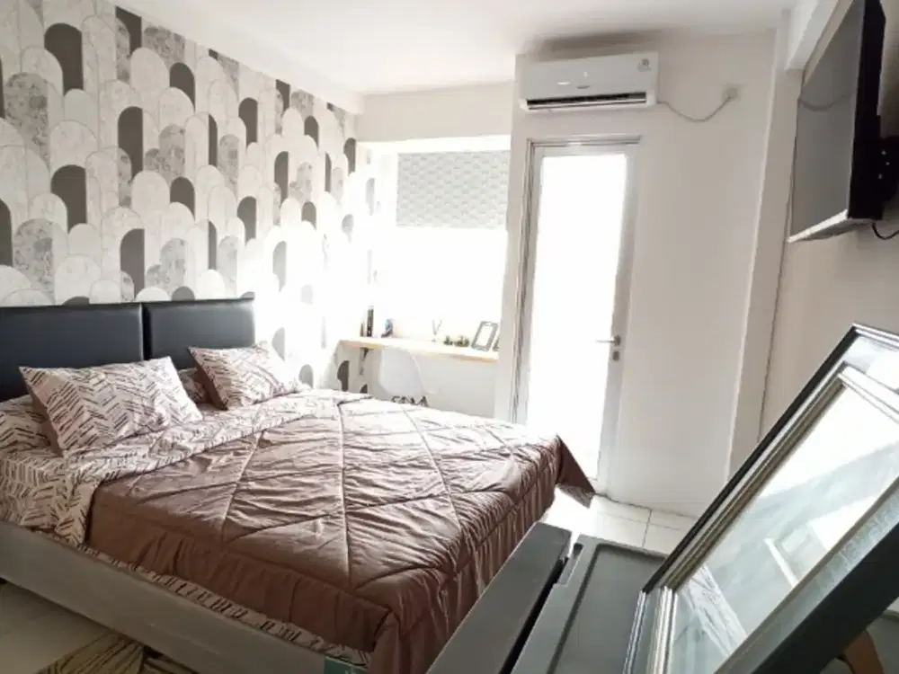 cicilan 1,6jt an saja perbulan, apartemen cakep di jababeka