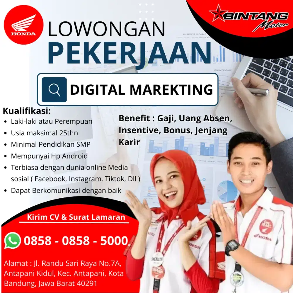 Loker Dealer Bintang Alam Jaya Antapani