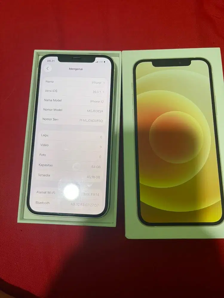 Iphone 12 64GB ex ibox no minus
