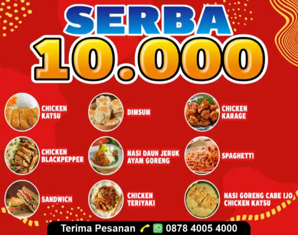 Lowongan Kerja Jualan Bento Serba 10rb