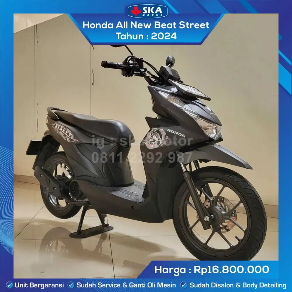 Honda All New Beat Street Tahun 2024