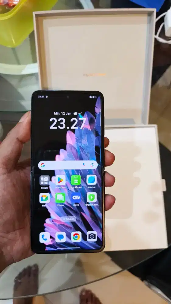 OPPO N2 FLIP RAM 8GB/256GB FULLSET MULUS ORIGINAL BAWAAN SIAP PAKAI