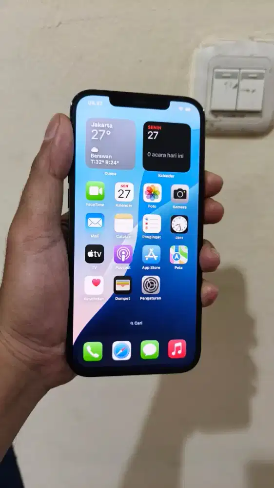IPHONE 12 PRO MAX 256GB EX IBOX LENGKAP MULUS ORIGINAL