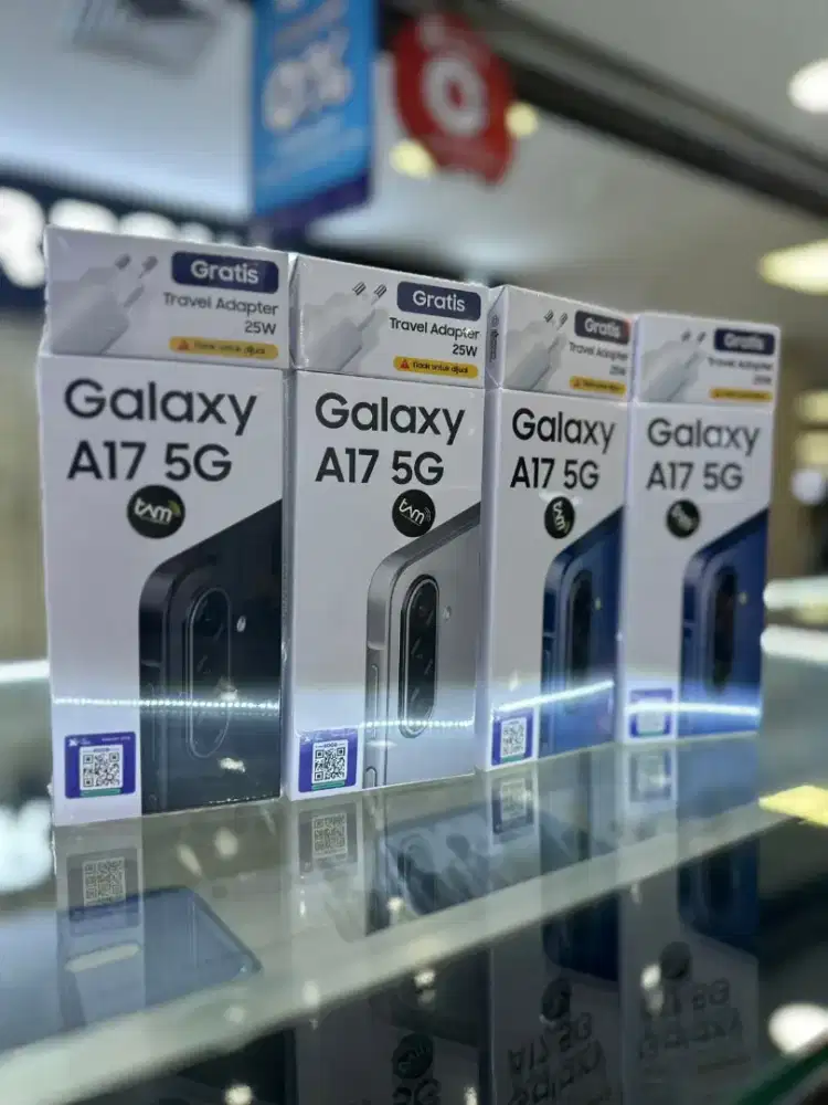 New Samsung A17 5G 8/256 garansi resmi