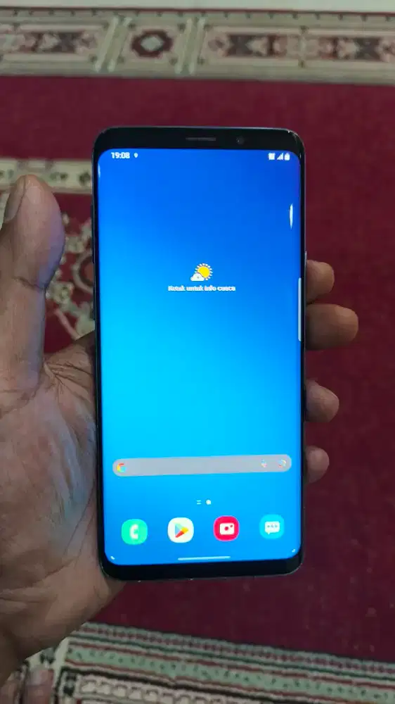 Samsung galaxy s9 plus Ram 6GB/64GB Batangan Ex sein minus sedikit