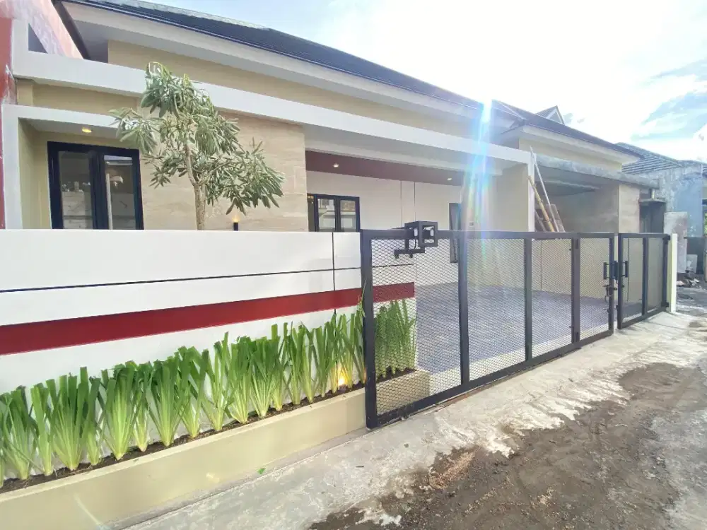 Harga Promo Rumah Cantik Minimalis Modern Barat Pasar / Polres Sleman