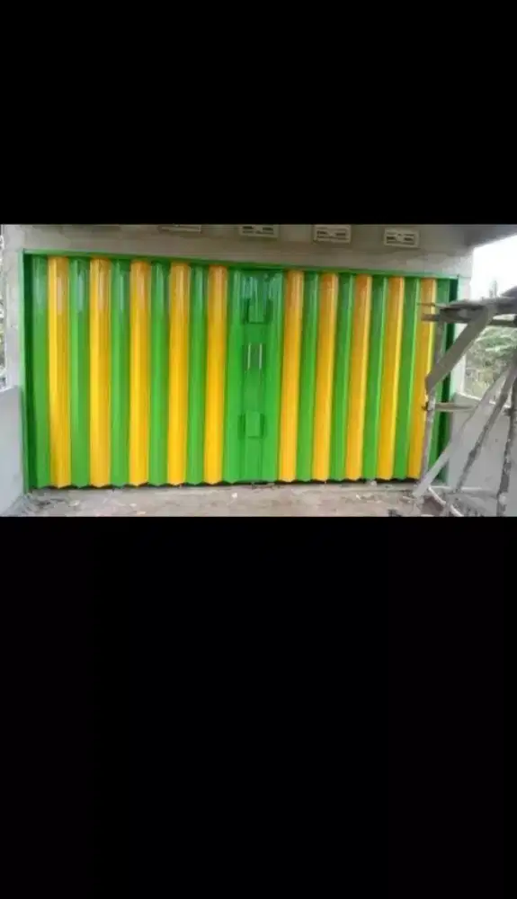 Rolling door folding gate baru
