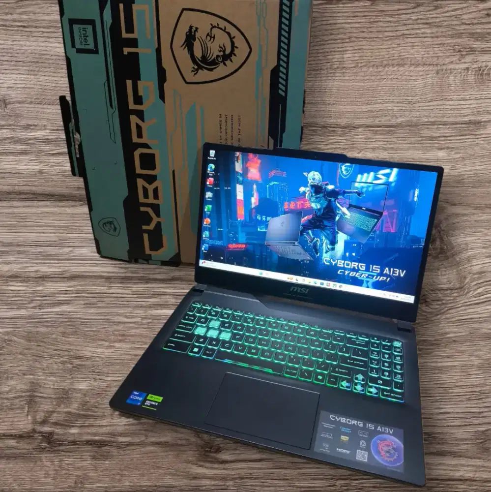 MSI CYBORG 15 - CYBER UP 9S7-15K111-844 Core i7 gen 13 RTX 4050
