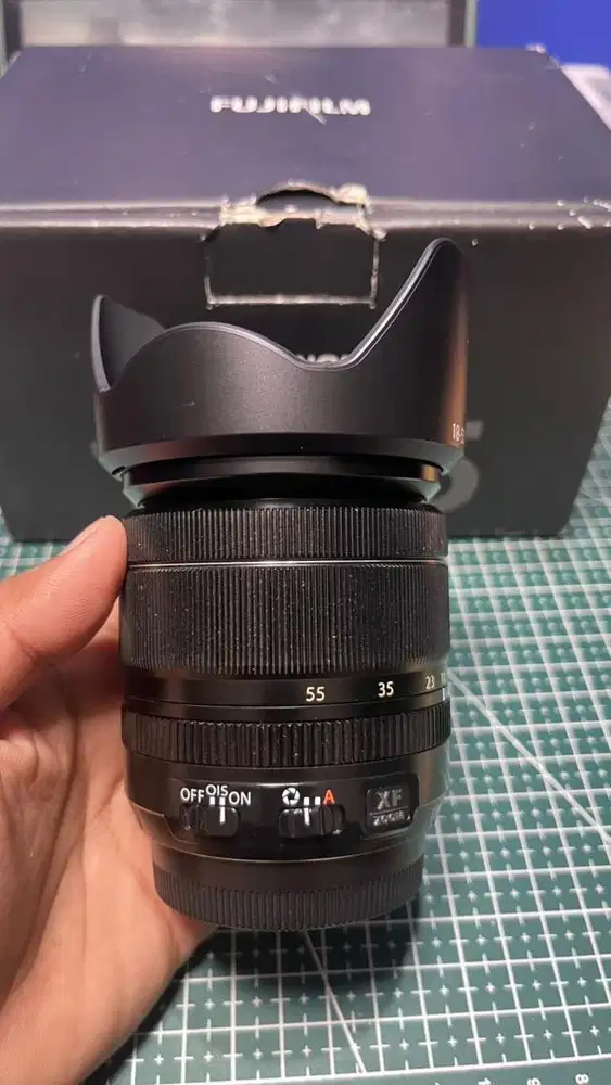 Lensa fujinon XF18-55mm fullset