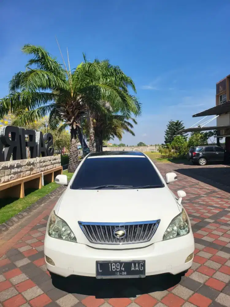 TOYOTA HARRIER PREMIUM SOUND 2009 PUTIH