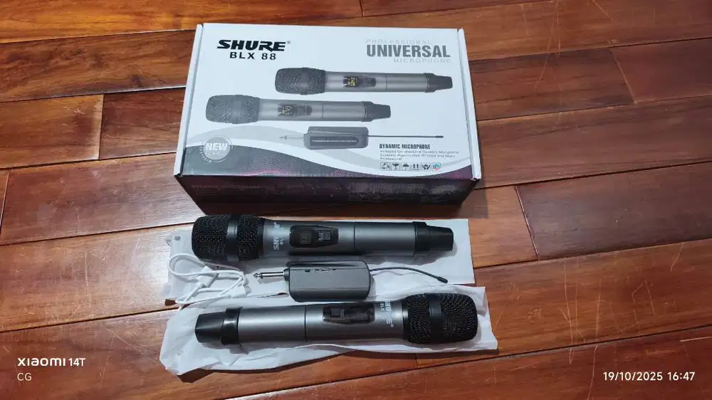Mic Shure BLX88. Jual rugi.