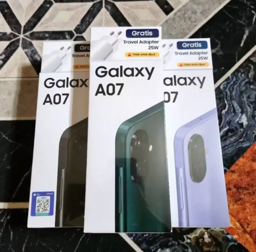 Samsung a07 4gb 128gb resmi gres dijamin baru