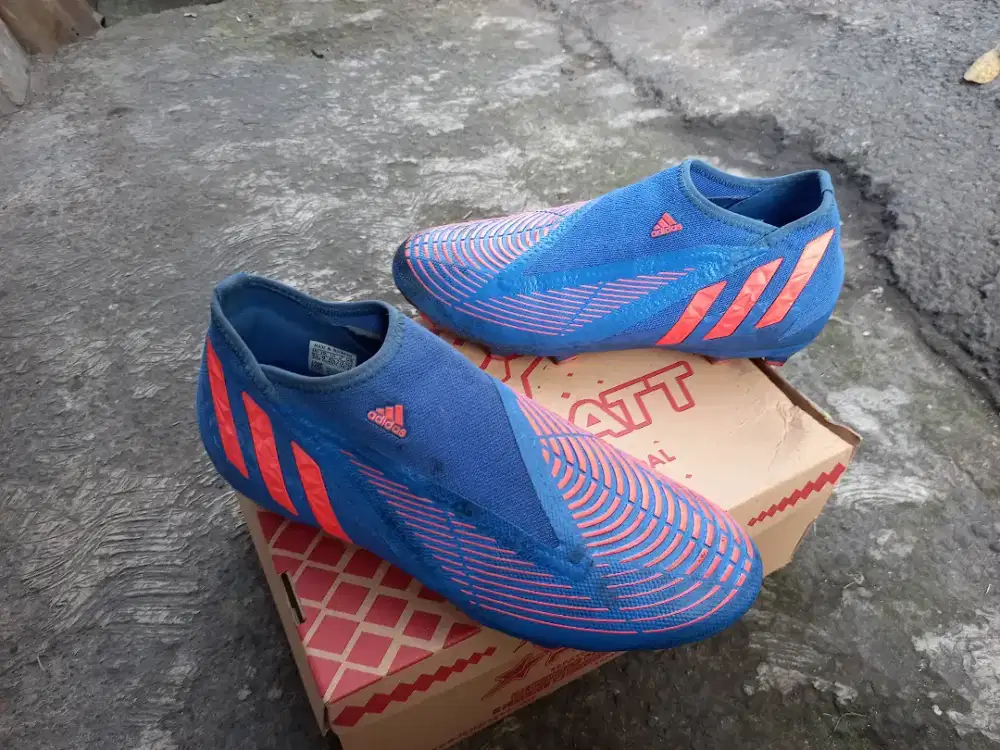 Sepatu bola adidas predator edge 3 ori size 43