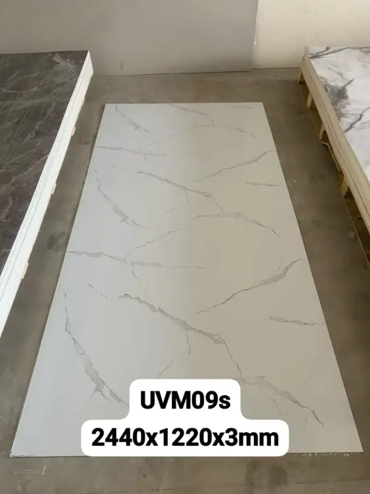Marmer Panel PVC Dekorasi Dinding , Bahan PVC