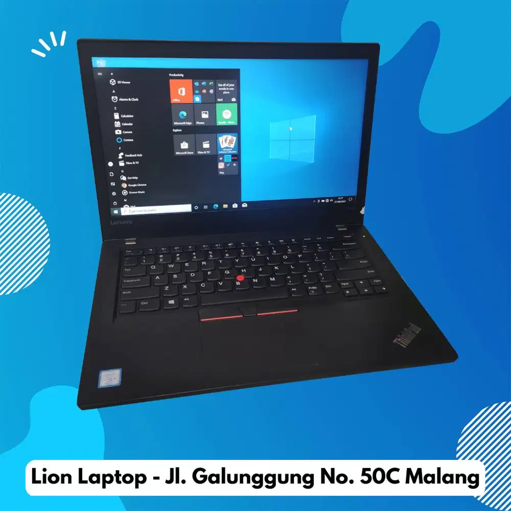 RAM 16GB Core i5 Gen7 SSD 256GB Lenovo Thinkpad T470 [27|10]