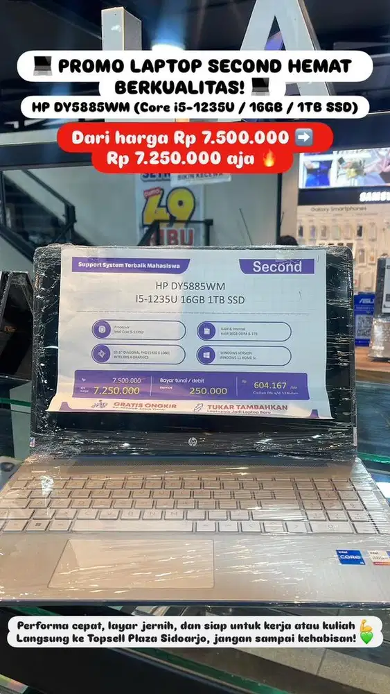 Second Laptop HP