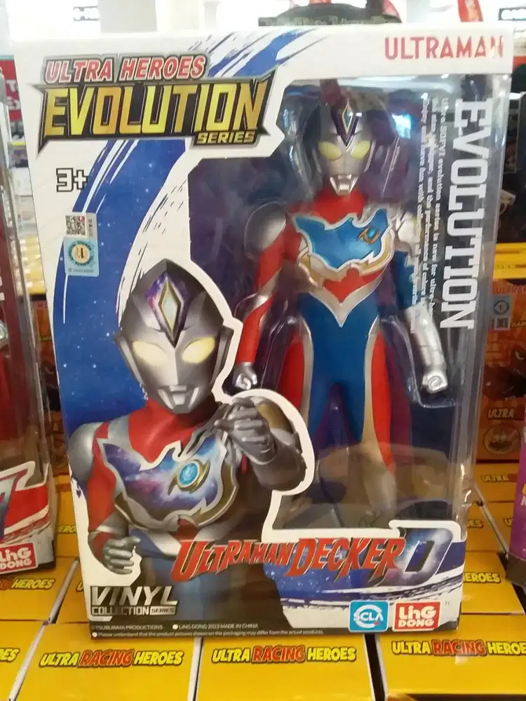 Mainan Ultraman Decker Ultra Heroes Evolution Series Diskon 50%