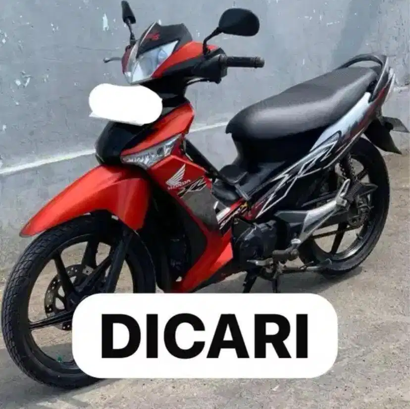 Di Cari Supra X 125 Double Disk DD Tahun 2008 Ke Atas Supra X 2010