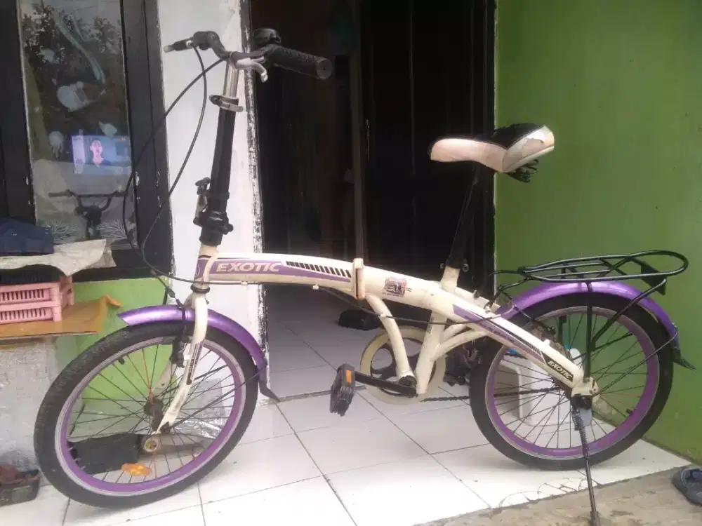 Sepeda lipat exotic ring 20.inch
