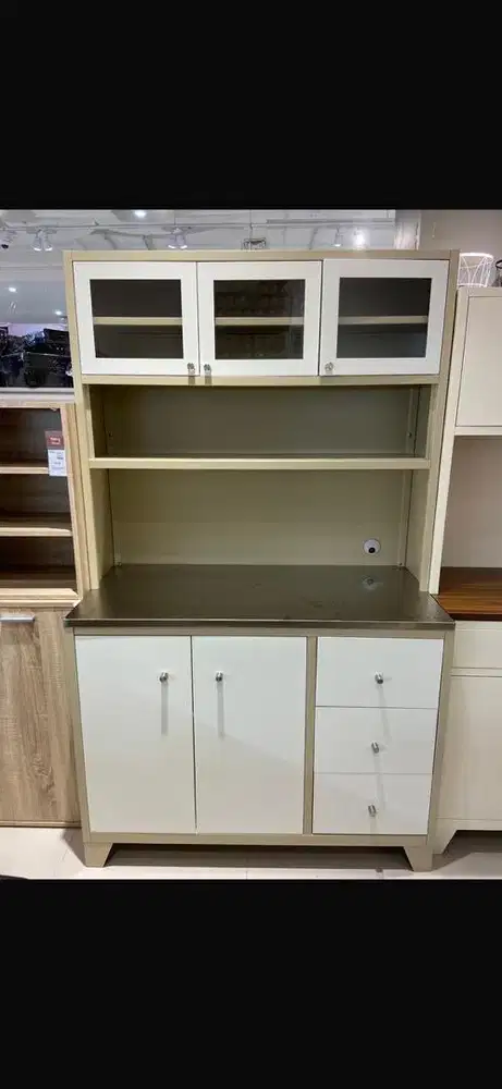 Kabinet lemari dapur besi gratis kirim