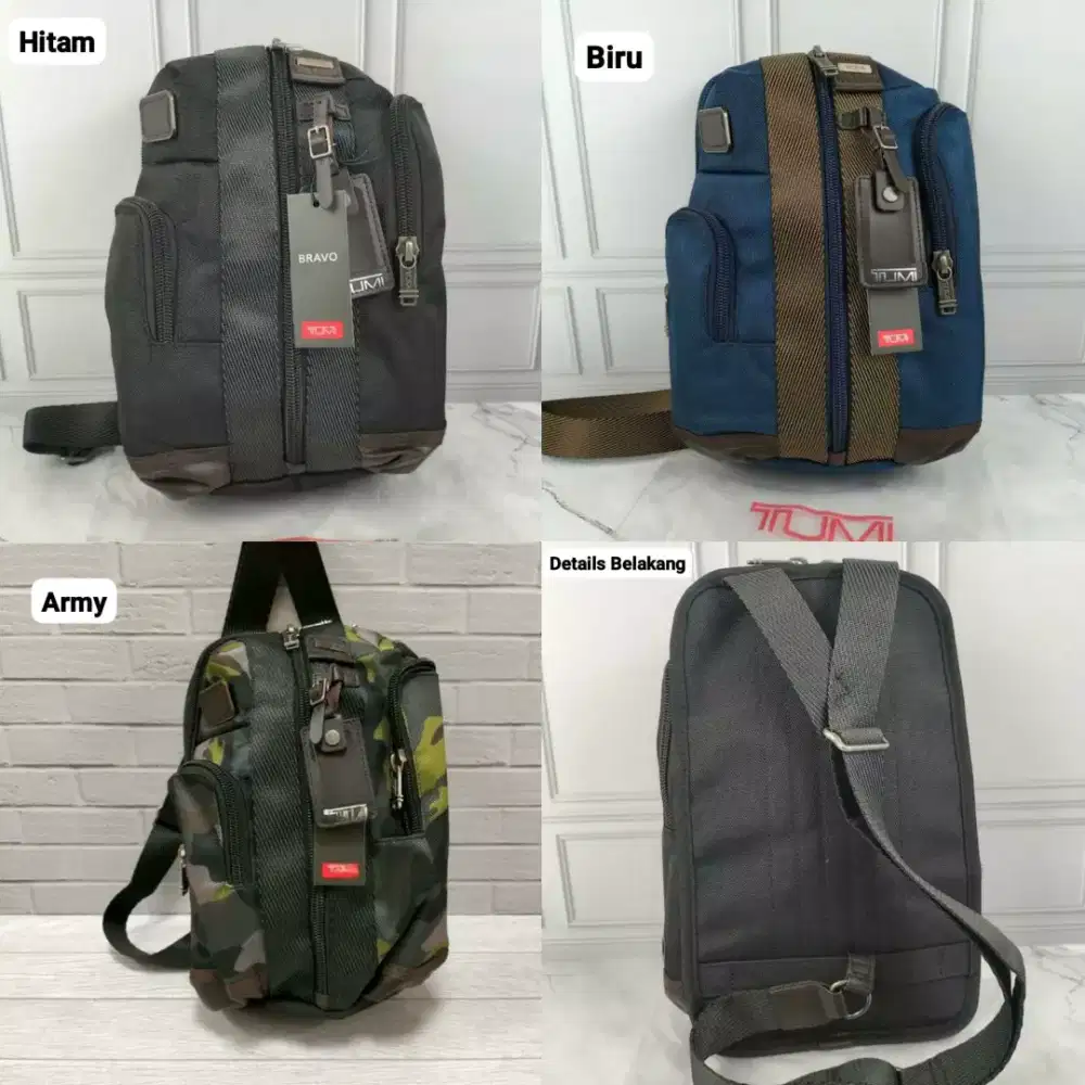 Tas Tumi Slingbag bodybag Saratoga Ready 3warna