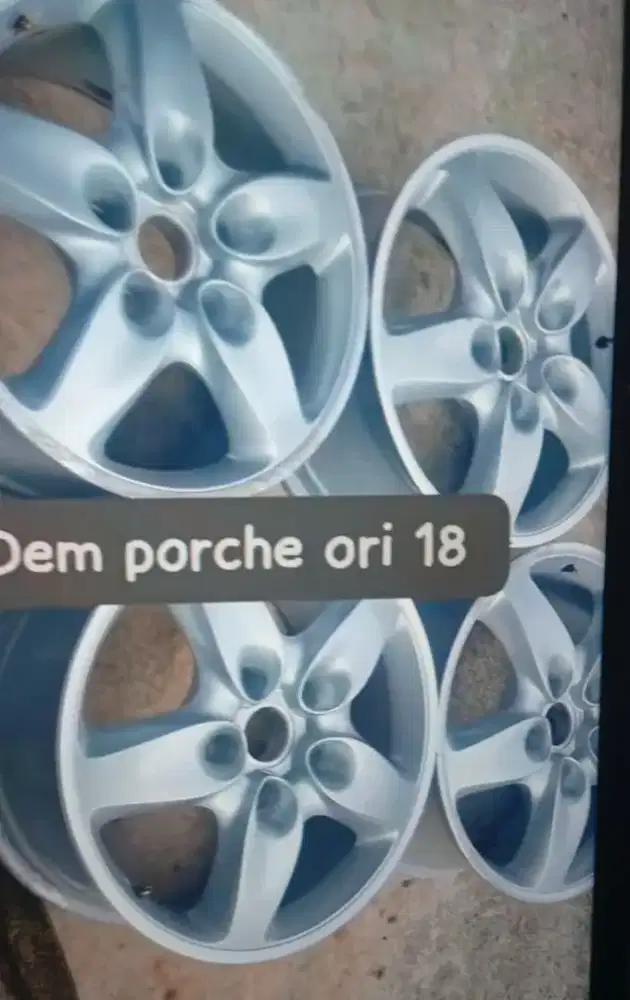 Velg Porsche R18 Original Porsche,Panama,Cayenne,dkk