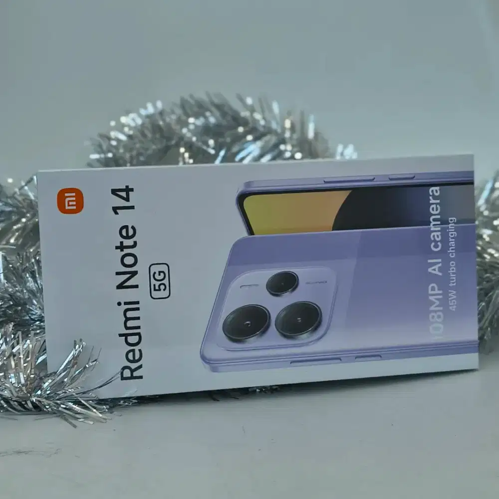 PROMO NEW REDMI NOTE 14 5G GARANSI RESMI XIAOMI INDONESIA!!