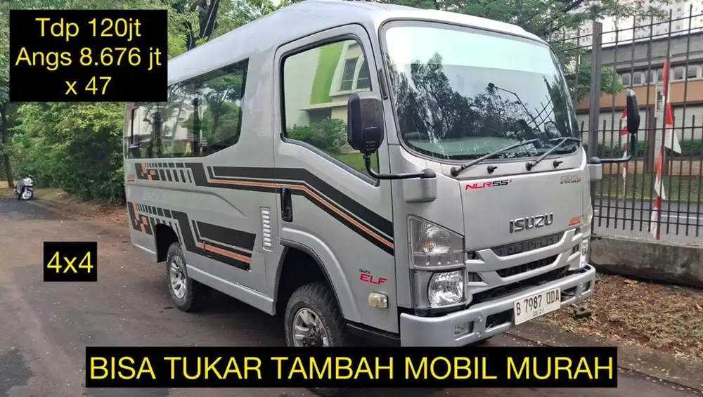 Isuzu Elf Minibus NLR 4x4 2019