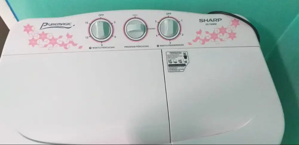 Mesin Cuci Sharp 2 tabung