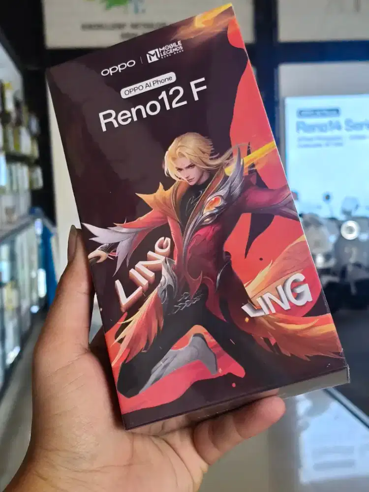 OPPO Reno 12F 8/256 Barang Segel Kardus