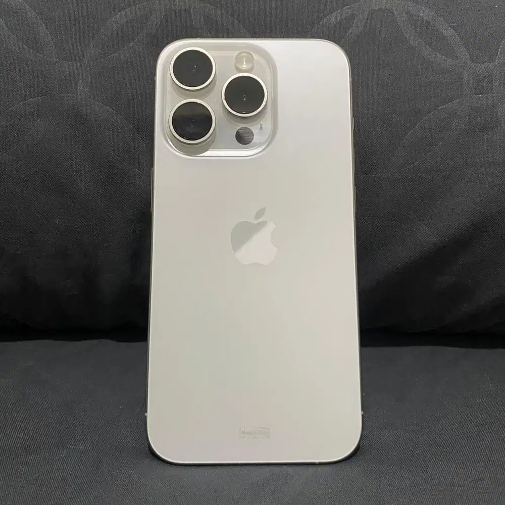 iPhone 15 Pro 256GB White Titanium Resmi iBox