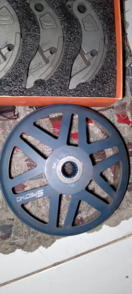 Mangkok ganda spectro + kampas ganda daytona