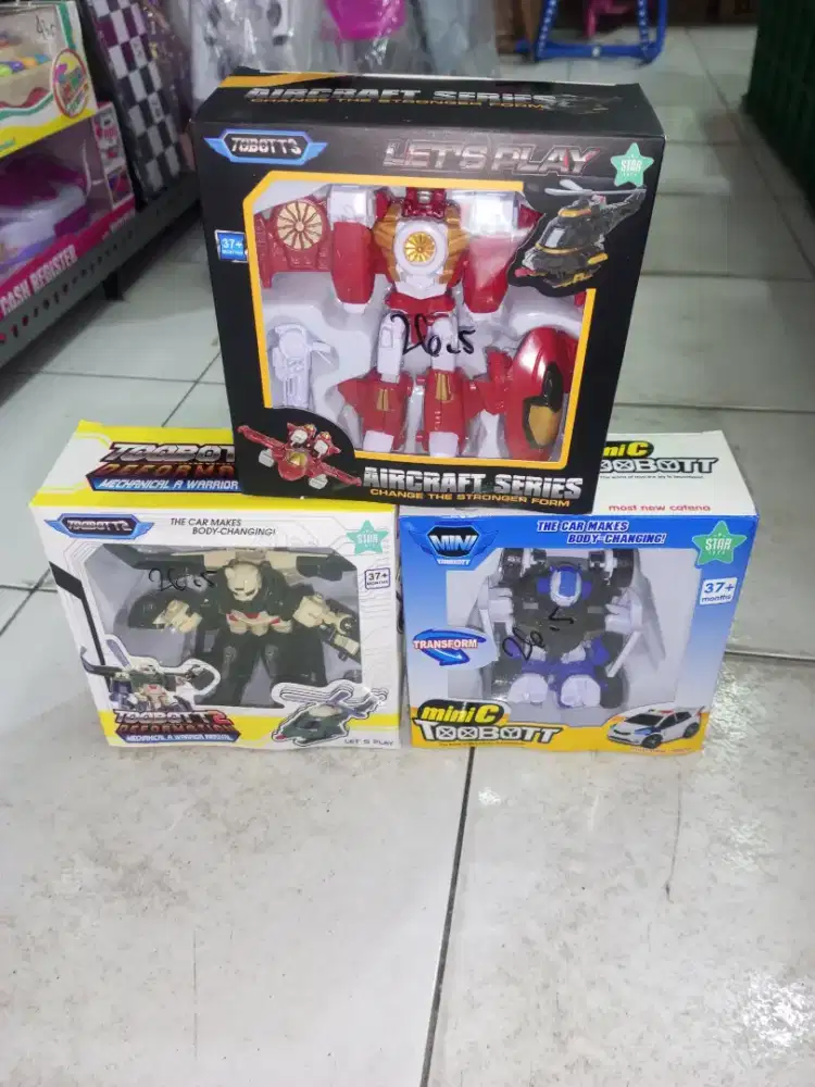 Mainan Anak Robot Tobot