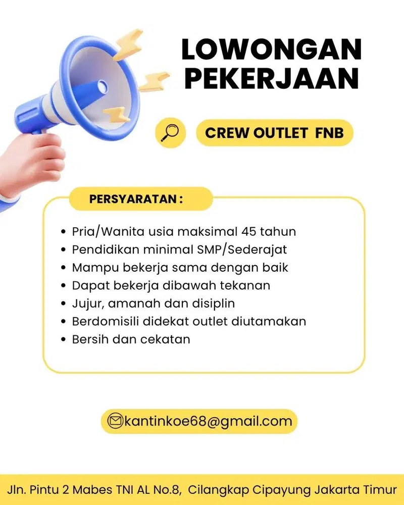 Crew Outlet FnB