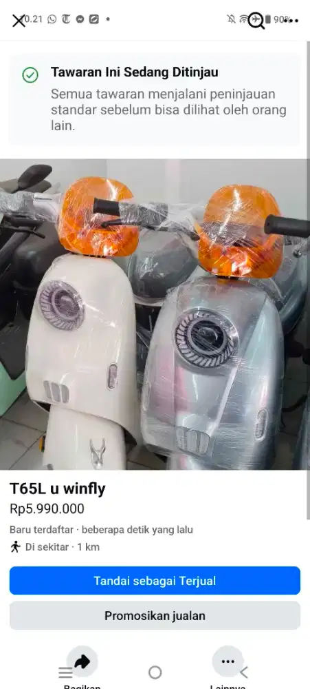 Sepeda listrik paling kece T65L