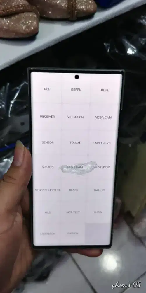 Samsung note 20 ultra fullset SEIN