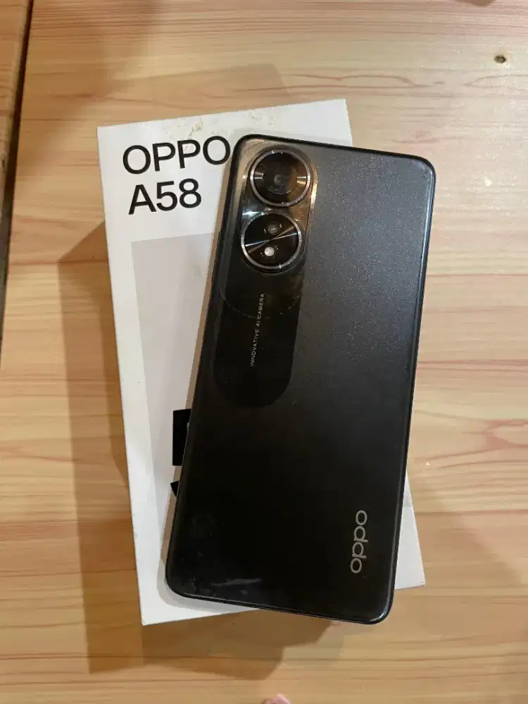 Oppo A58 ram 6+4/128gb HP + dus