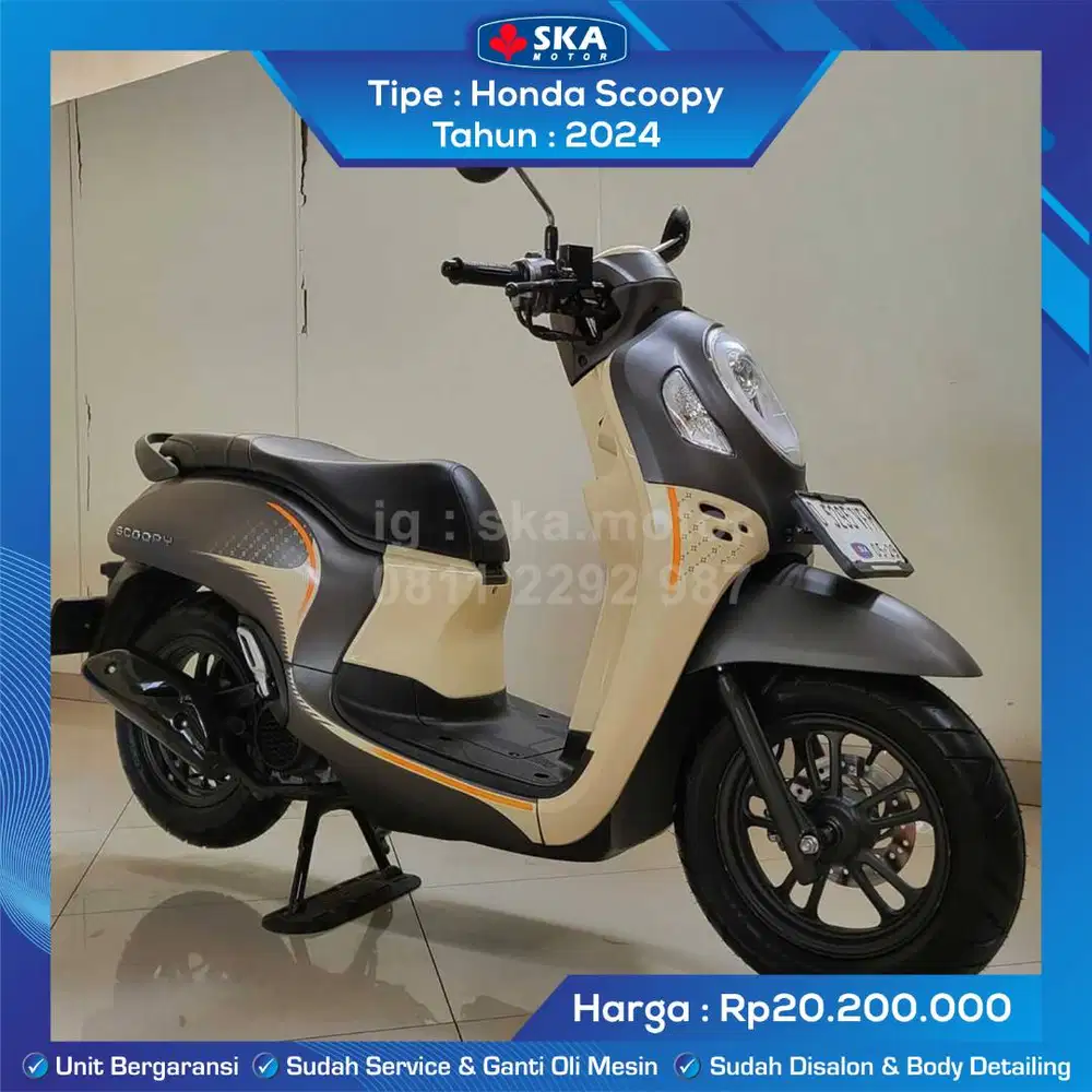 Honda Scoopy Tahun 2024