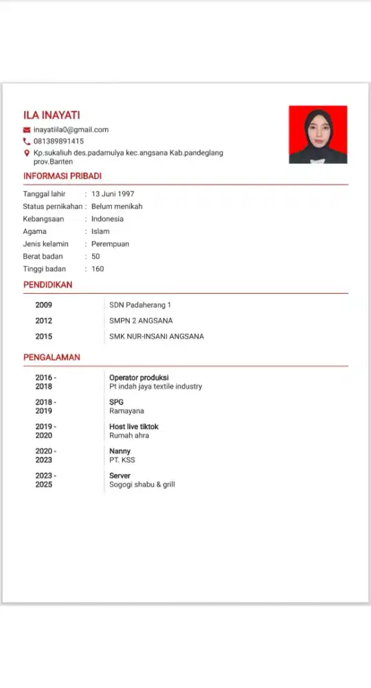 Mencari pekerjaan