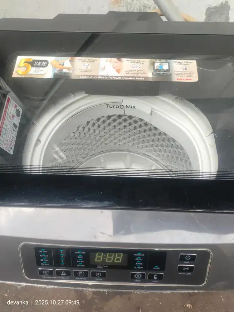 Mesin cuci zerometic Polytron