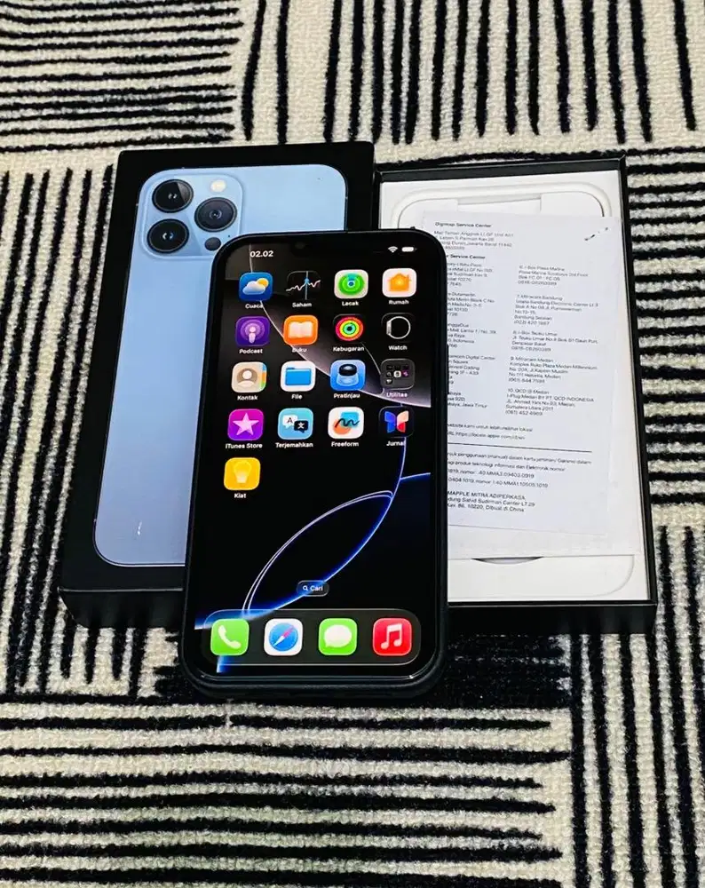 Iphone 13 promax 256 gb ibox mulus fulset original