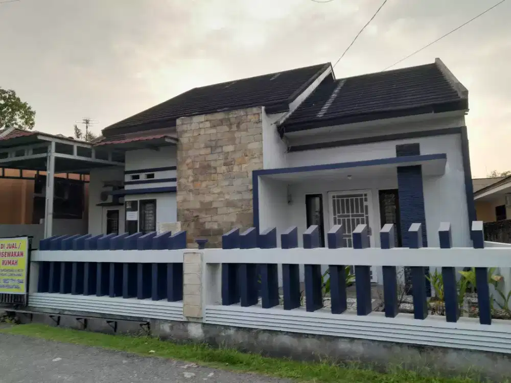 Disewakan rumah tengah kota pekanbaru