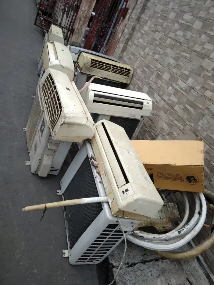 Terima ac bekas rusak mati bocor dll