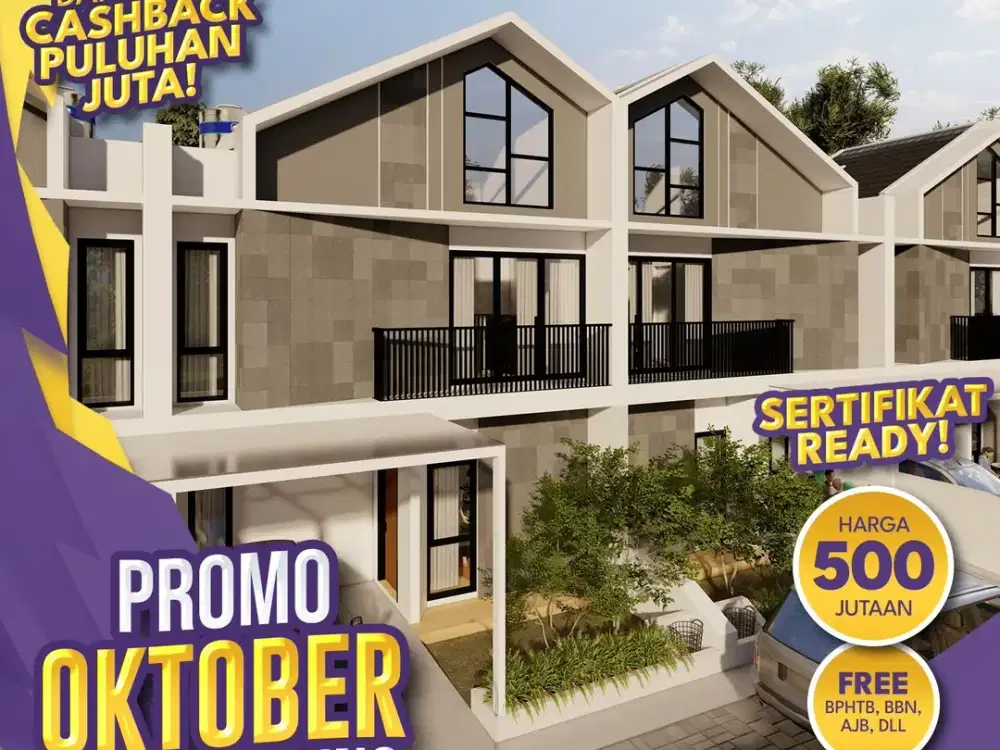 Rumah Scandinavian dekat Kampus UNS Solo