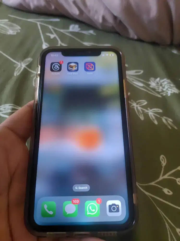JUAL CEPAT iphone 11 128gb white ibox pa/a ALL operator minus