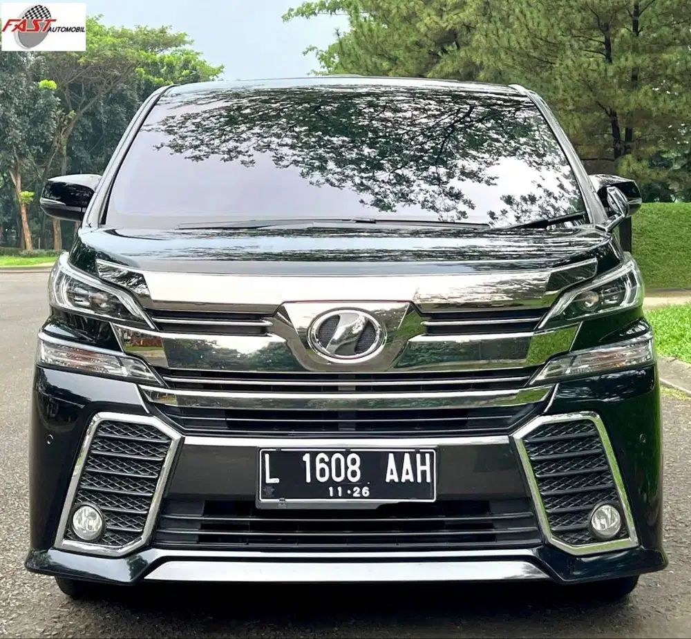 TOYOTA VELLFIRE Z 2015 2.5 AT SUNROOF CAPTAIN SEAT & PAJAK PANJANG #F2